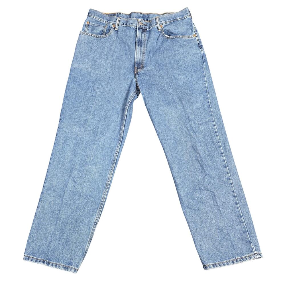 Levis 550 Jeans Mens 38x30 Blue Relaxed Fit Tapered Leg Denim Classic 90s Style